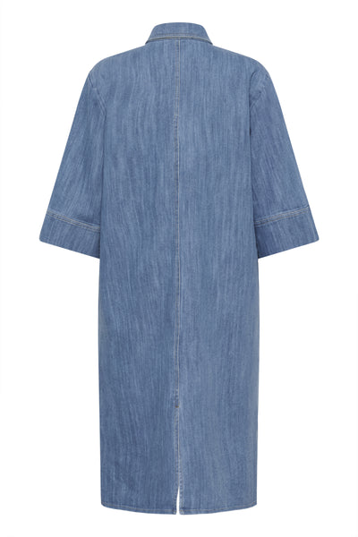 SLNinnie Denim Dress Medium Blue Denim - 301130 - 30408961 Thumbnail