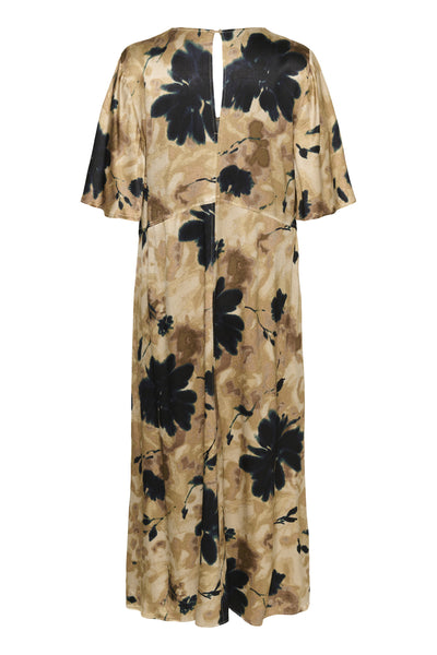 SLRiyan Dress Timberwolf Watercolor Print - - 30408963 Thumbnail