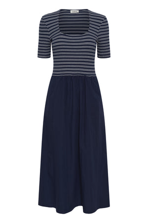 SLSimone Striped Dress SS India Ink - 194019 - 30408964