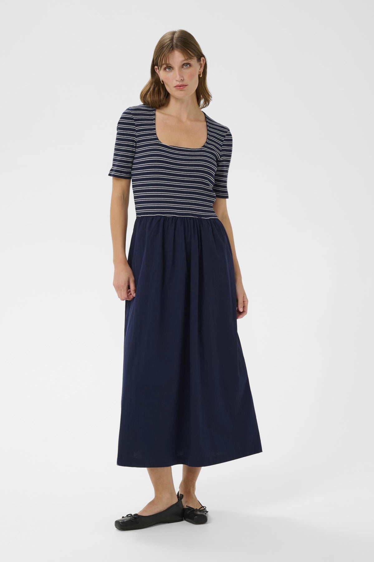 SLSimone Striped Dress SS India Ink - 194019 - 30408964