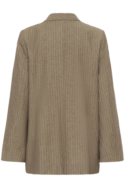 SLGinevra Blazer Cappucino Pin Stripe - 304684 - 30408972 Thumbnail