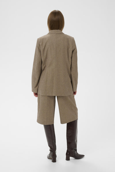 SLGinevra Blazer Cappucino Pin Stripe - 304684 - 30408972 Thumbnail