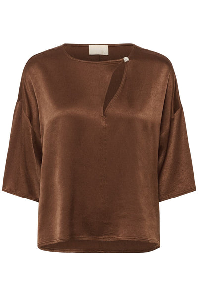 SLMirabella Blouse Cappuccino - 191220 - 30408981 Thumbnail