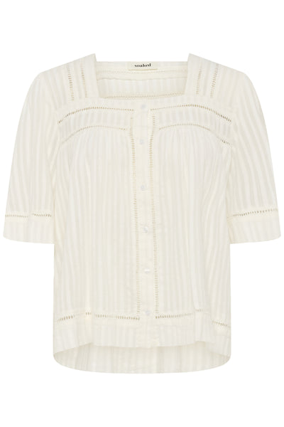SLBianca Blouse Broken White - 111001 - 30408982 Thumbnail