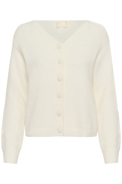 SLAnina V-Neck Cardigan Broken White - 111001 - 30408986 Thumbnail