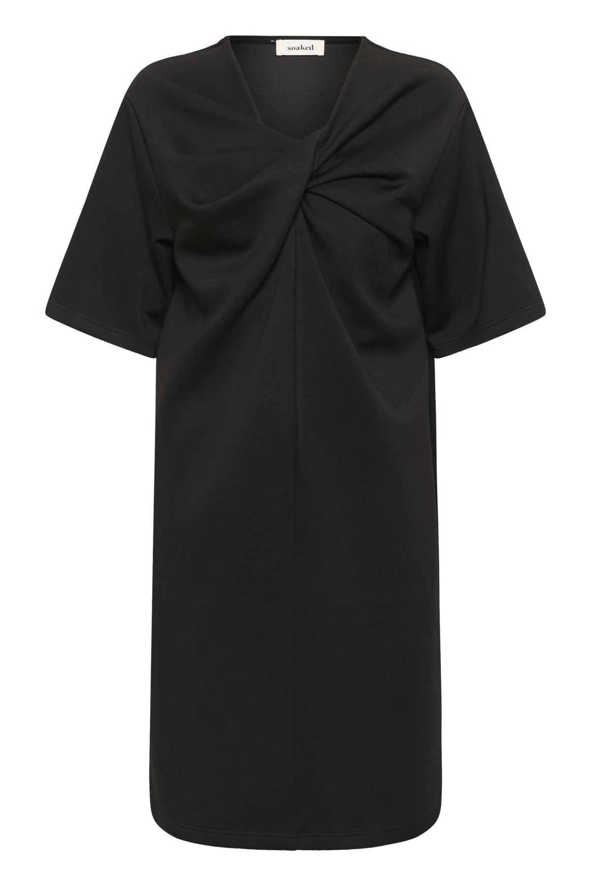 SLMarigold Knot Dress SS Black - 194008 - 30408991