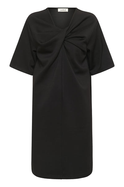 SLMarigold Knot Dress SS Black - 194008 - 30408991 Thumbnail