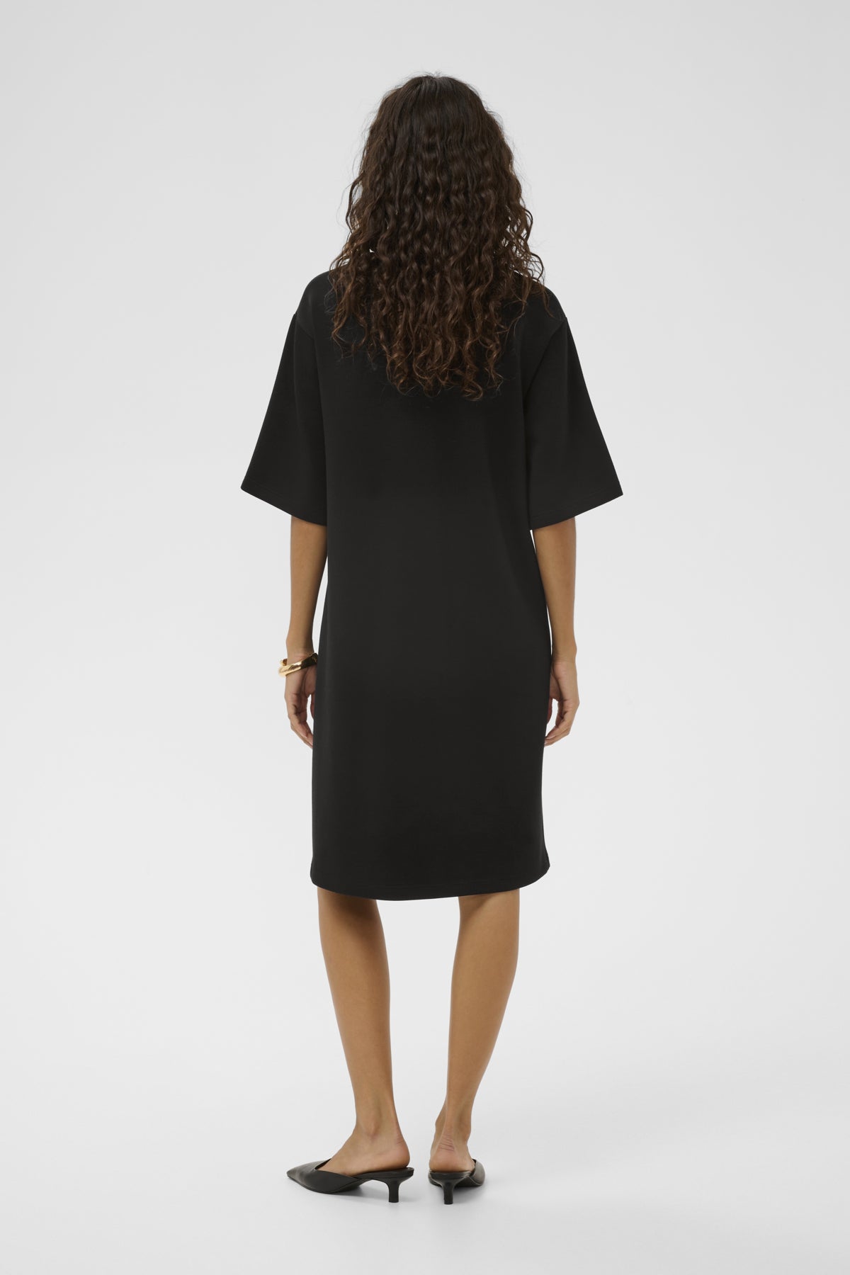 SLMarigold Knot Dress SS Black - 194008 - 30408991