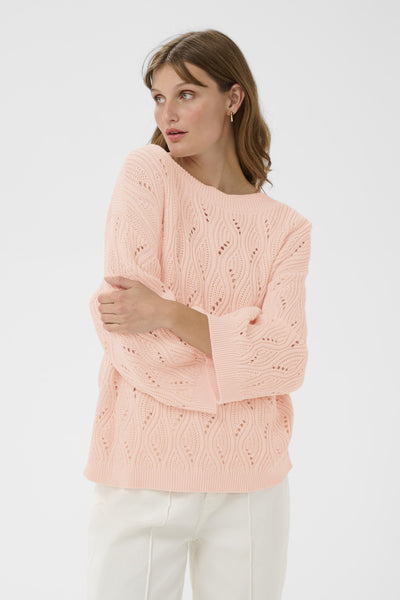 SLRava Nanna Pullover 3/4 Pearl Blush - 121207 - 30409009 Thumbnail
