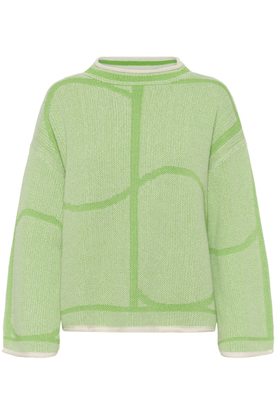 SLRava Mono Pullover Vibrant Green - 166339 - 30409010 Thumbnail