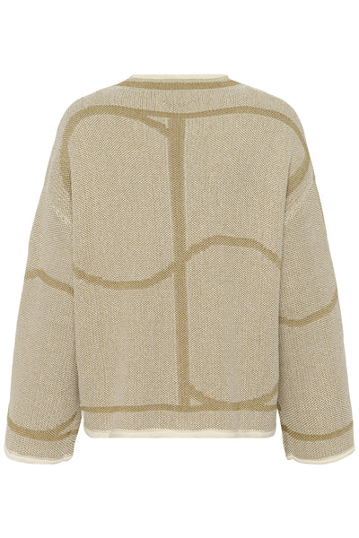 SLRava Mono Pullover Dull Gold - 170935 - 30409010 Thumbnail