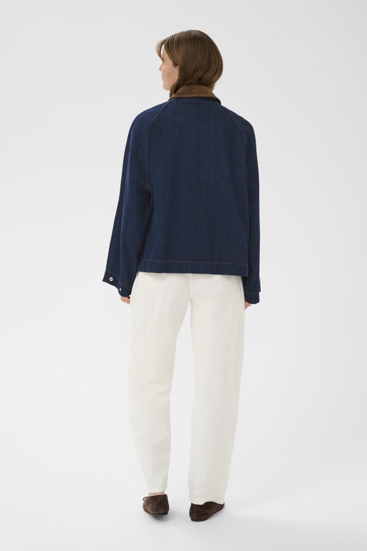 SLJannine Jacket Dark Blue Denim - 301728 - 30409017