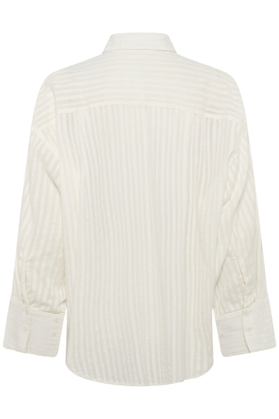 SLBianca Shirt LS Broken White - 111001 - 30409037 Thumbnail