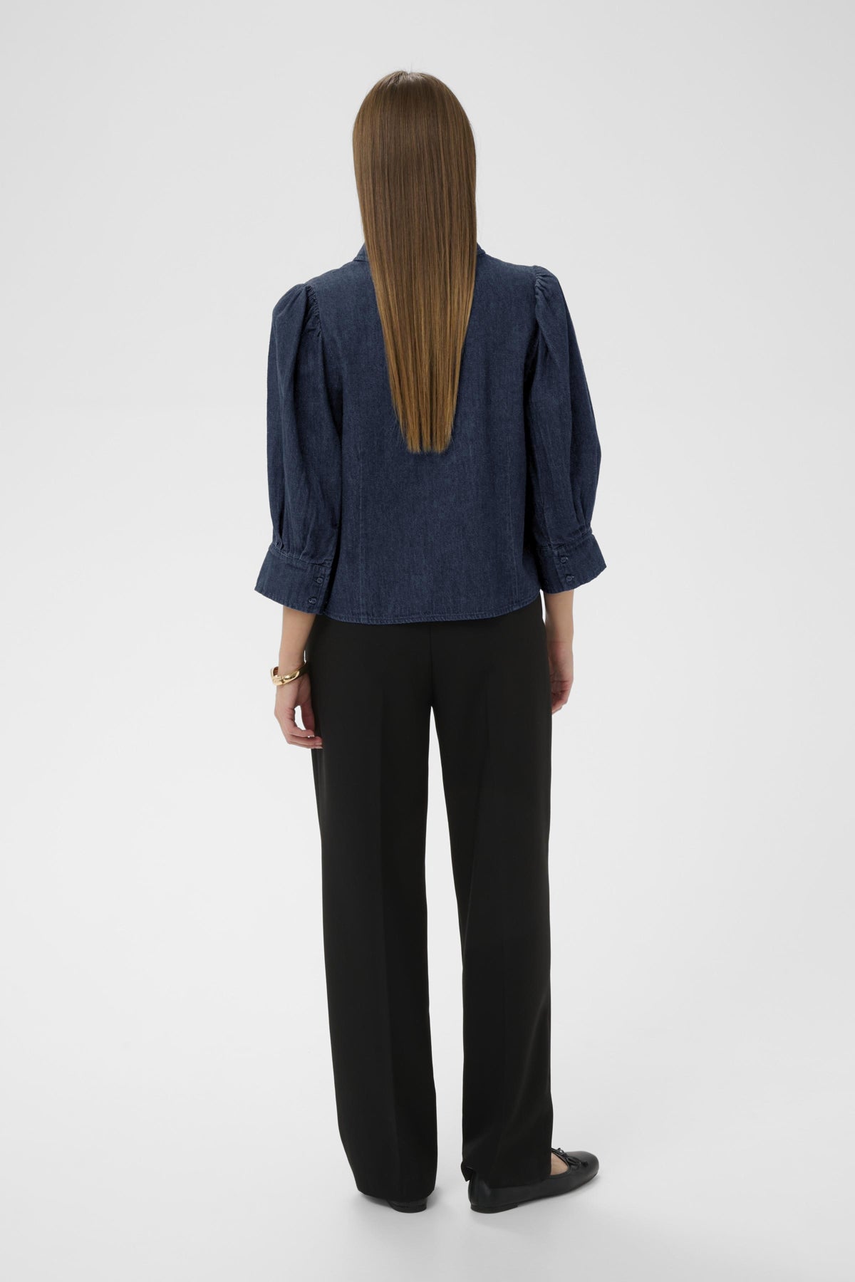 SLChaman Hella Shirt Dark Blue Denim - 301728 - 30409038