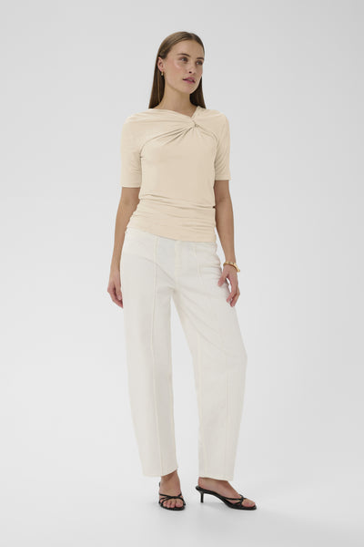 SLClara Bellina Tee Oatmeal - 130401 - 30409051 Thumbnail