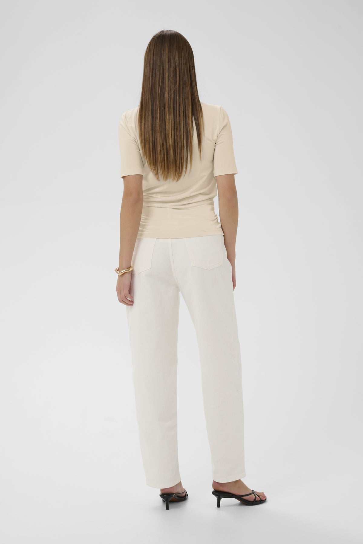 SLClara Bellina Tee Oatmeal - 130401 - 30409051