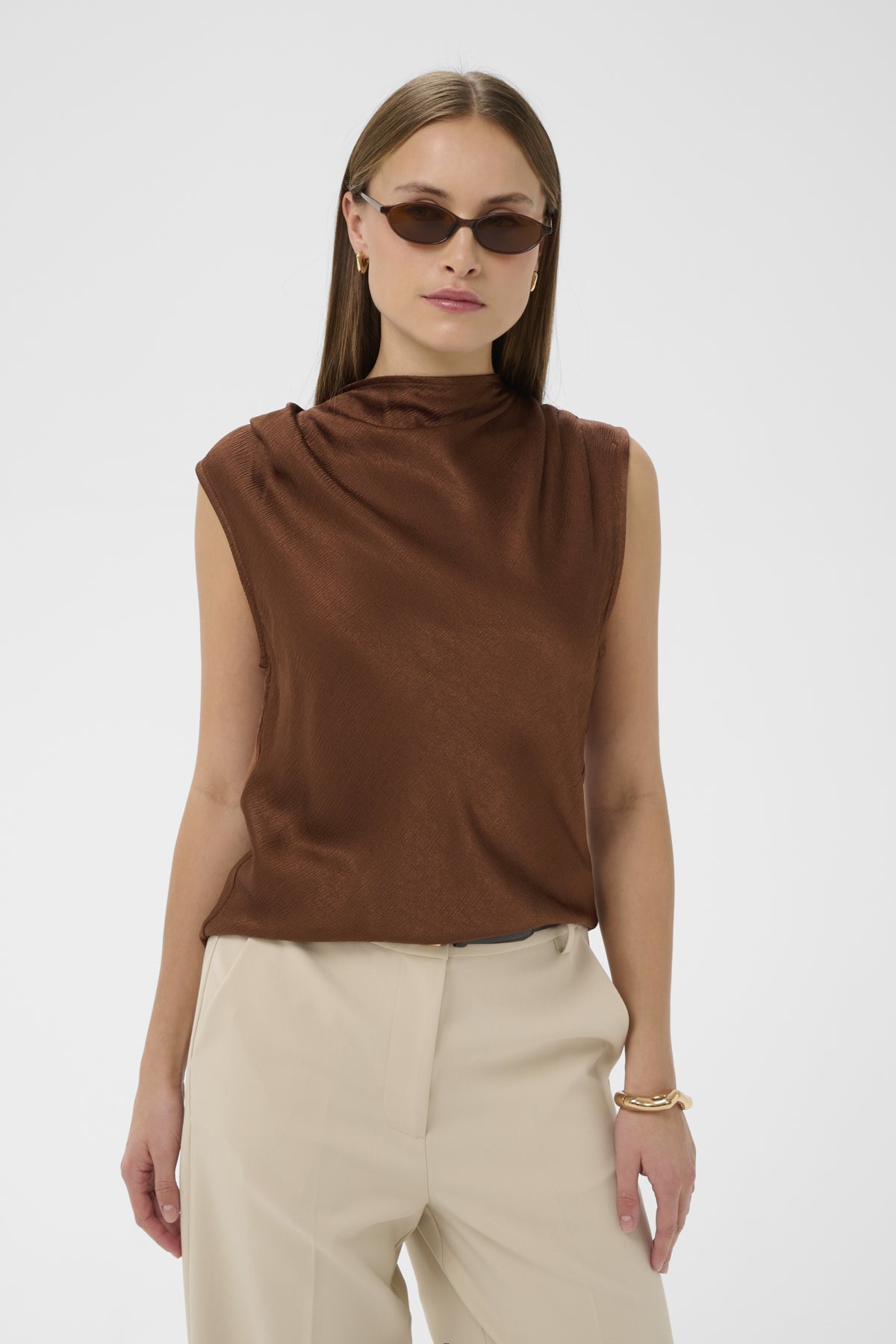 SLMirabella Top Cappuccino - 191220 - 30409056