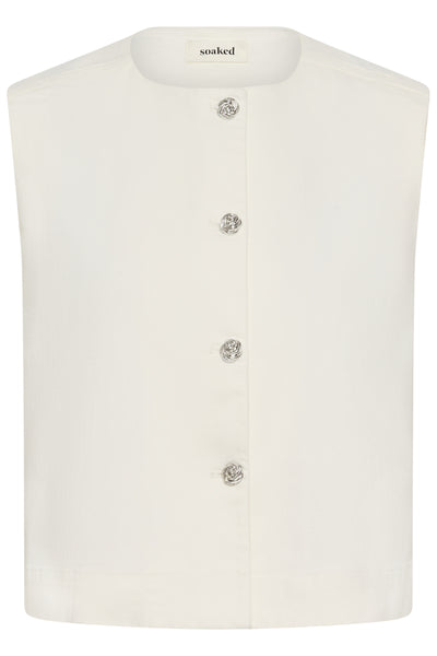 SLRina Waistcoat Whitecap Gray - 120304 - 30409058 Thumbnail