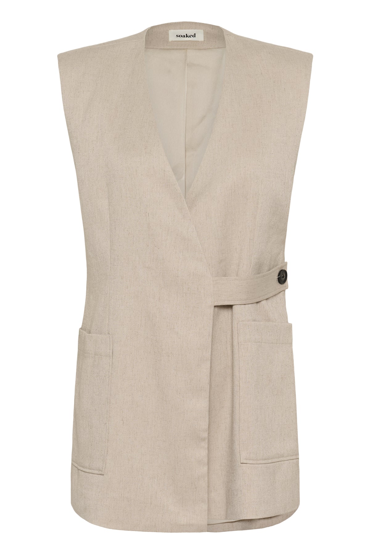 SLSofia Waistcoat White Pepper - 151307 - 30409059