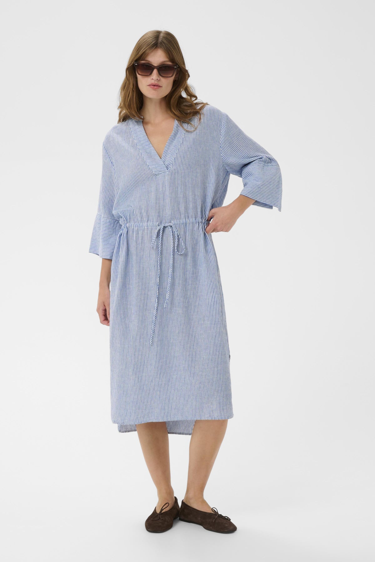 SLAria Dress Regatta and White Stripe - 304 - 30409128