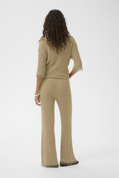 SLDuena Pants Reed Yellow Melange - 1309151 - 30409184 Thumbnail