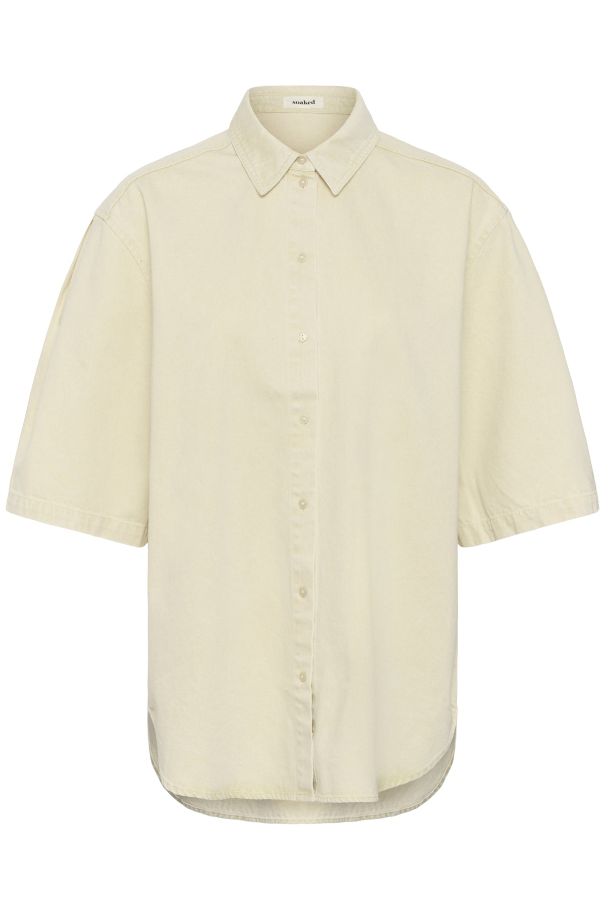 SLNinnia Shirt SS Reed Yellow Denim - 304860 - 30409187