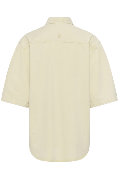 SLNinnia Shirt SS Reed Yellow Denim - 304860 - 30409187 Thumbnail