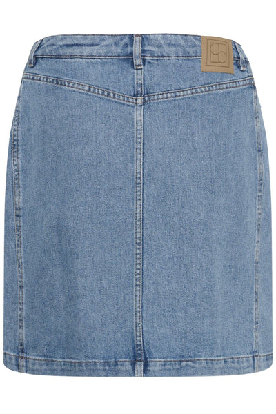 SLAdabella Skirt Light Blue Denim - 301233 - 30409202 Thumbnail