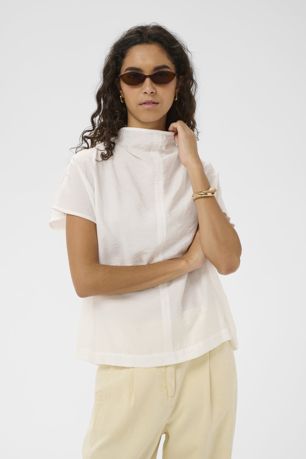 SLSLLeodora Cano Top Broken White - 111001 - 30409214