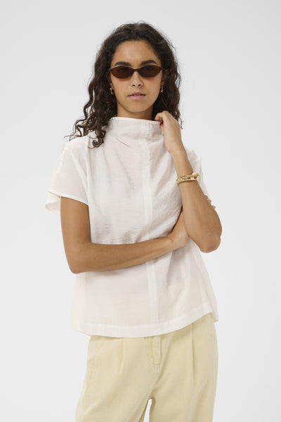 SLSLLeodora Cano Top Broken White - 111001 - 30409214 Thumbnail