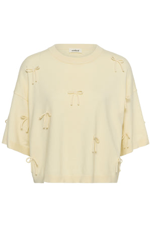 SLSpina Boxy Bow Pullover Turtledove - 125202 - 30409226
