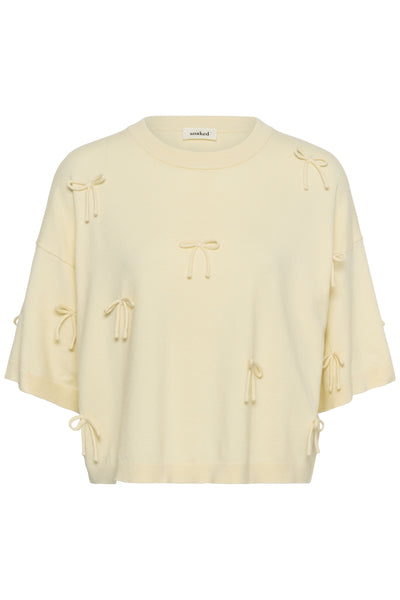 SLSpina Boxy Bow Pullover Turtledove - 125202 - 30409226 Thumbnail