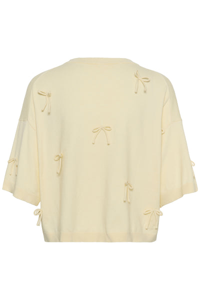 SLSpina Boxy Bow Pullover Turtledove - 125202 - 30409226 Thumbnail