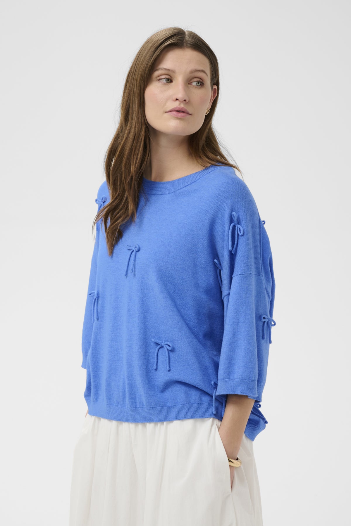 SLSpina Boxy Bow Pullover Regatta - 184039 - 30409226