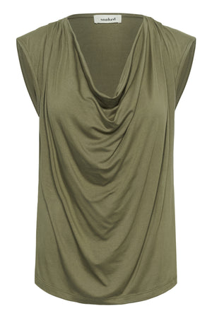 SLHanadi Waterfall Top Dusky Green - 170517 - 30409232