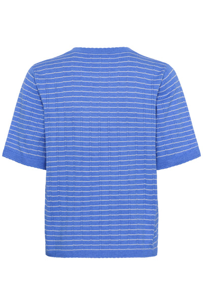 SLSpina Pullover SS Regatta w Turtledove Stripe - - 30409267 Thumbnail
