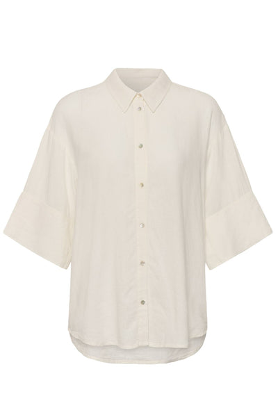 SLAria Shirt SS Broken White - 111001 - 30409286 Thumbnail