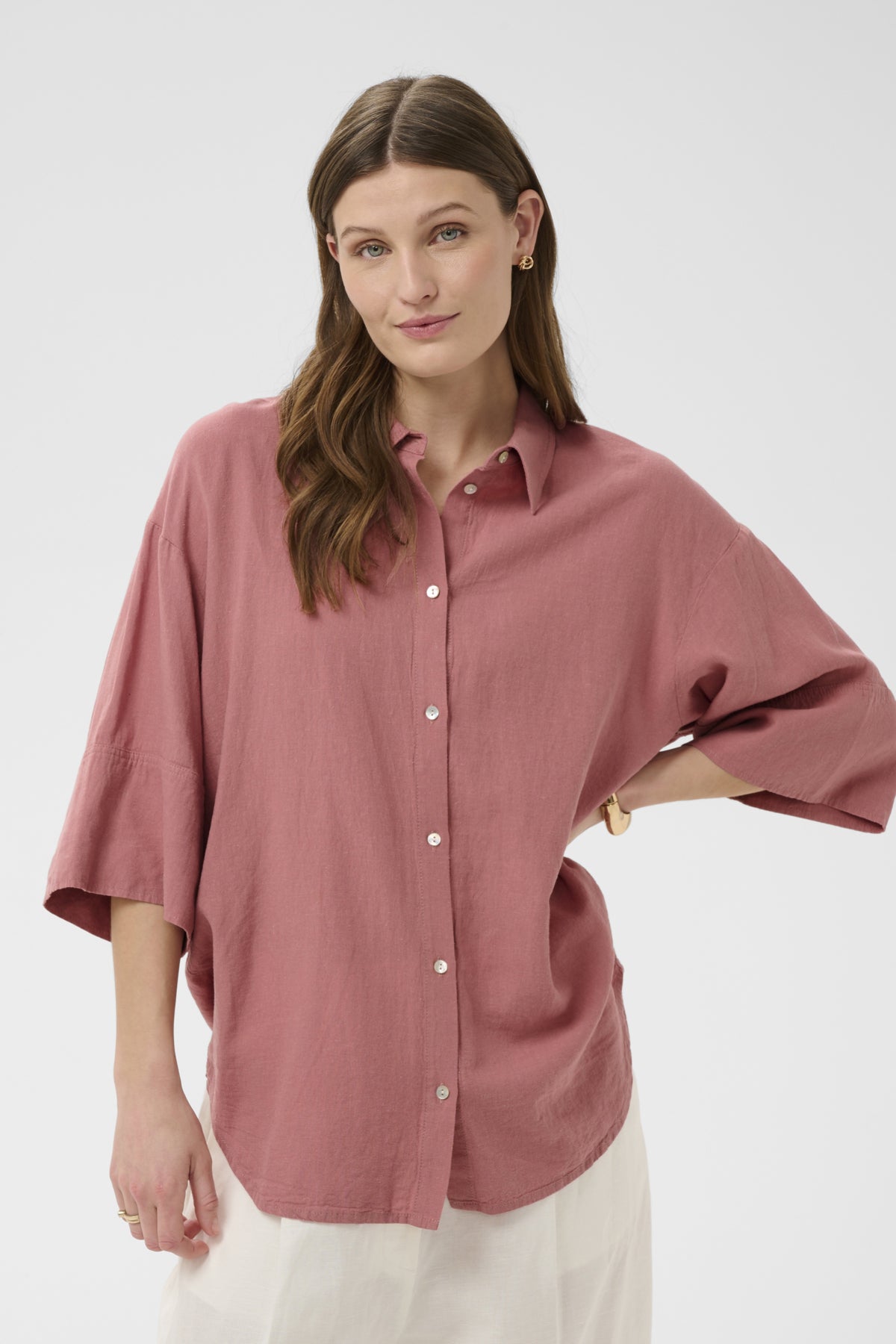 SLAria Shirt SS Ash Rose - 171514 - 30409286