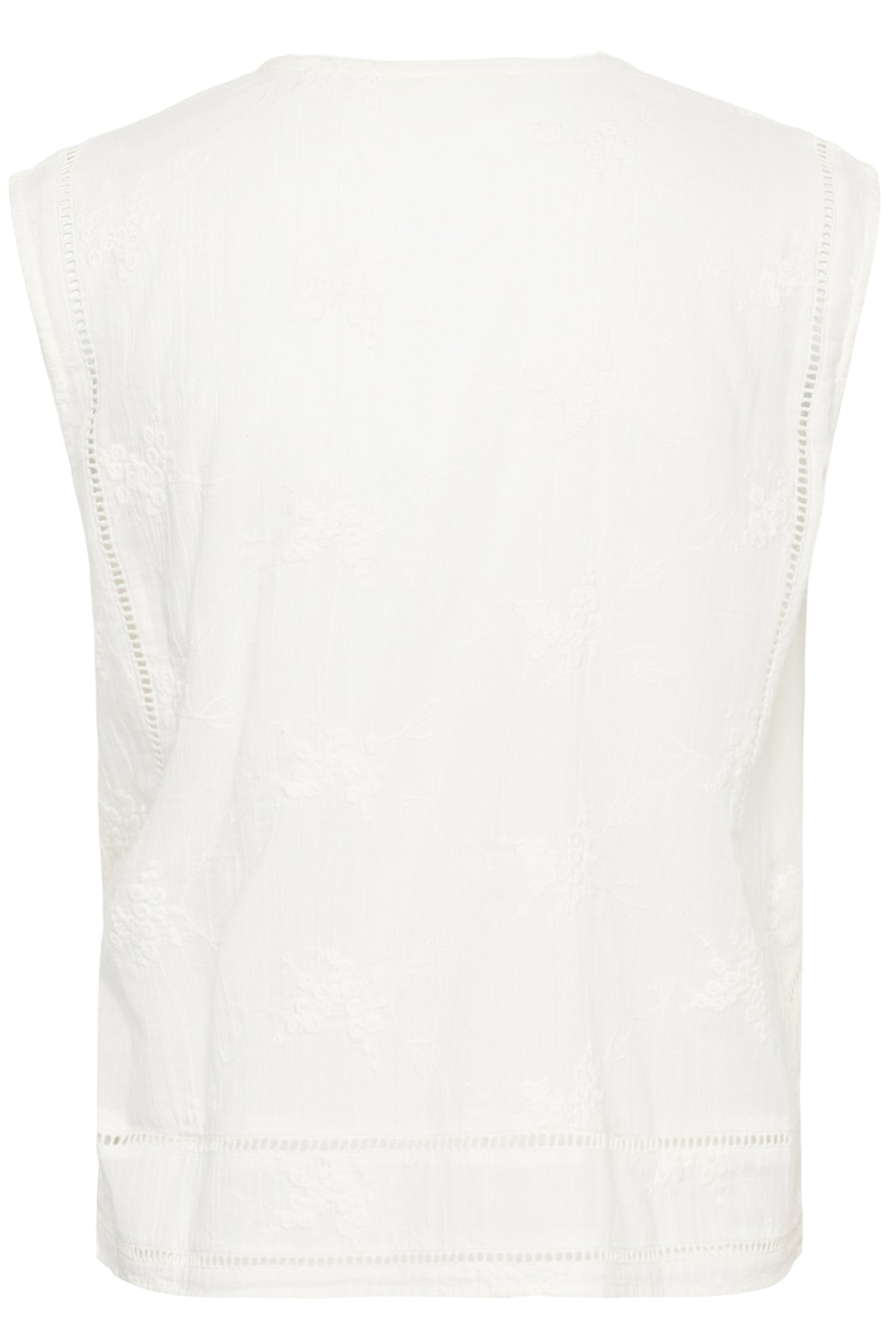 SLEmbla Wrap Top Broken White - 111001 - 30409289
