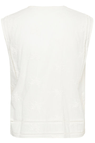 SLEmbla Wrap Top Broken White - 111001 - 30409289 Thumbnail