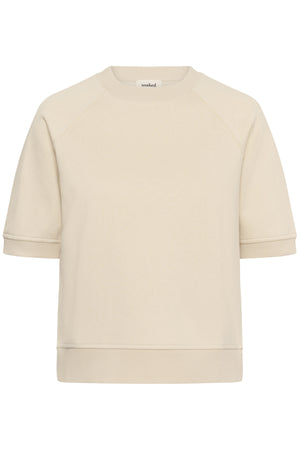 SLRolanda Sweatshirt SS Oatmeal - 130401 - 30409318