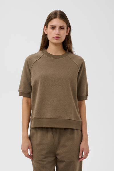 SLRolanda Sweatshirt SS Beech - 190618 - 30409318 Thumbnail