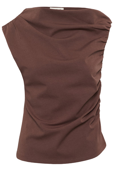 SLEirlys Dalida Top Brown Stone - 191322 - 30409319 Thumbnail