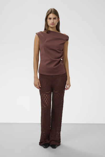 SLEirlys Dalida Top Brown Stone - 191322 - 30409319 Thumbnail