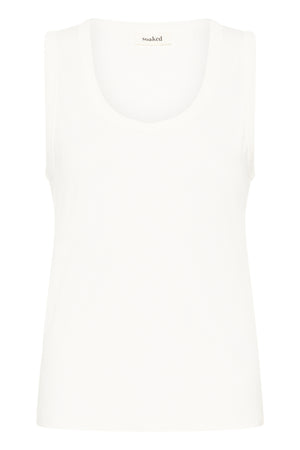 SLCosetta V-Neck Tank Top Broken White - 111001 - 30409321