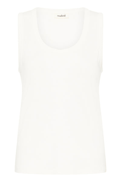 SLCosetta V-Neck Tank Top Broken White - 111001 - 30409321 Thumbnail