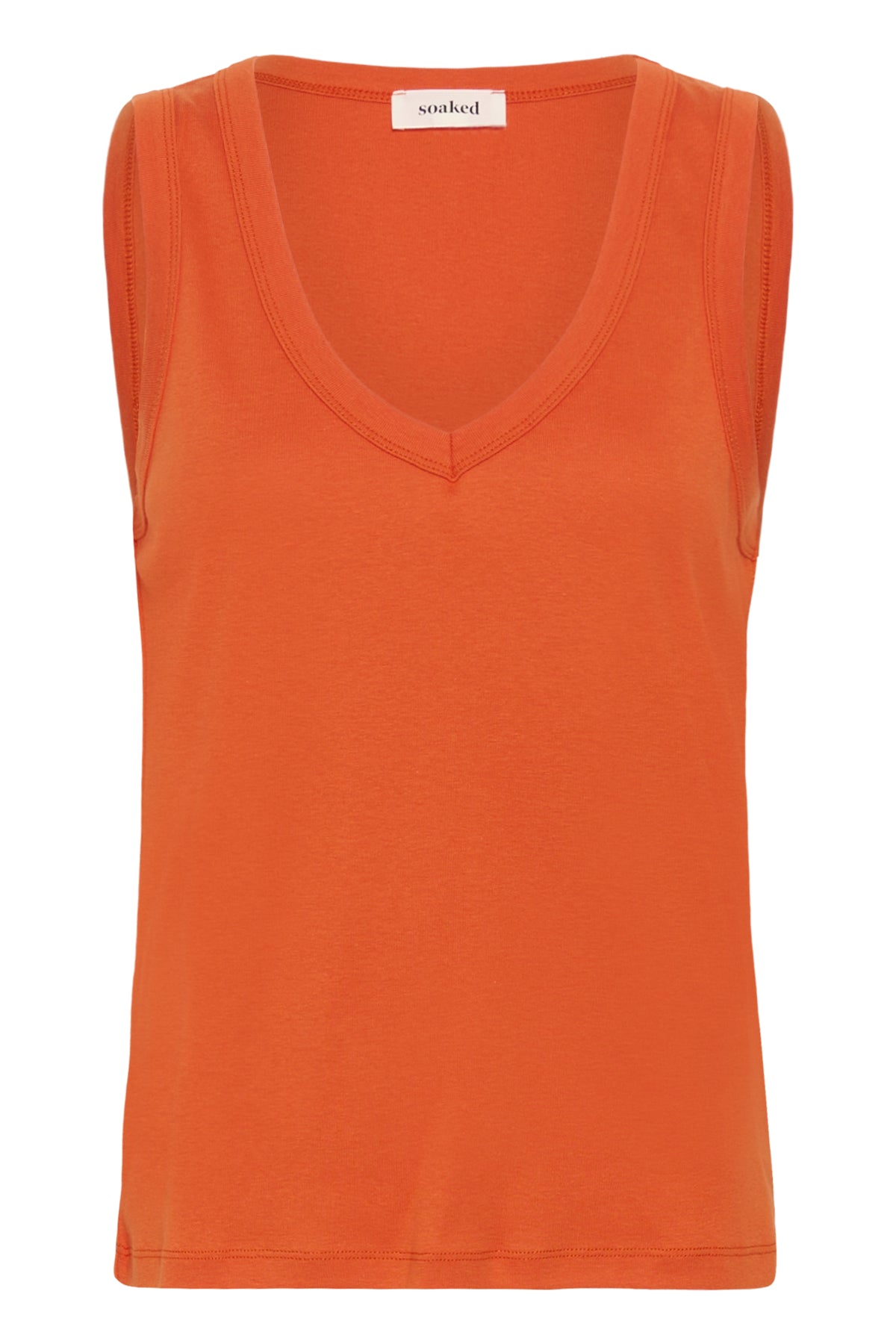 SLCosetta V-Neck Tank Top Pureed Pumpkin - 171449 - 30409321