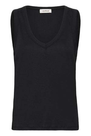 SLCosetta V-Neck Tank Top Black - 194008 - 30409321