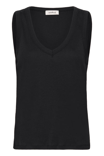 SLCosetta V-Neck Tank Top Black - 194008 - 30409321 Thumbnail