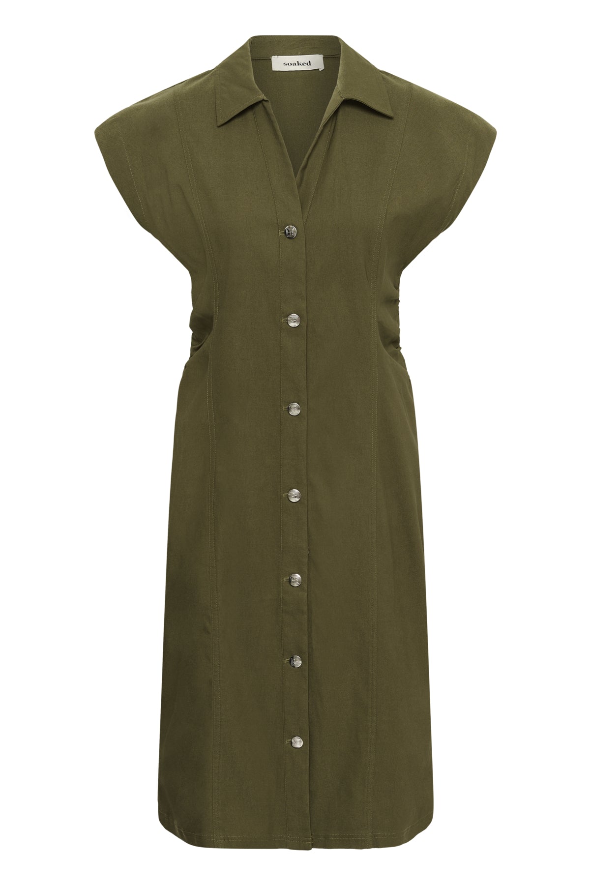 SLZazu Shirt Dress Beech - 190618 - 30409347
